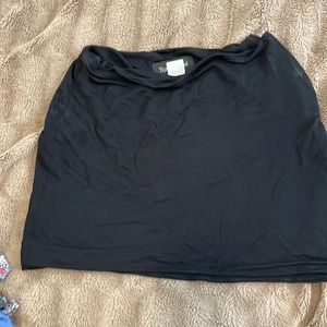 Vintage black Yigal Azrouel super mini skirt